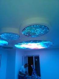 gokyuzu gece yatak odasi gergi tavan tavan gergi