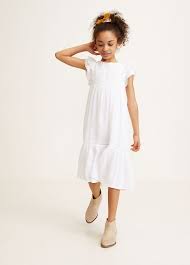 Ruffle Guipure Dress Girls Girls Dresses Girl Dresses