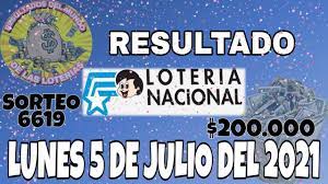 Check spelling or type a new query. Resultados Loteria Nacional Sorteo 6620 Del Dia Miercoles 7 De Julio Del 2021 Loteria Nacional Youtube
