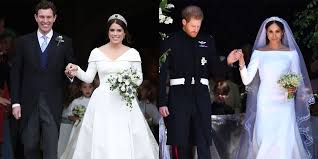 The venue is the same location. Princess Eugenie S Jack Brooksbank S Wedding Compared To Meghan Markle Prince Harry S