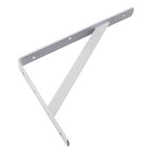 Richelieu Hardware 12 In White Heavy Duty Shelf Bracket Heavy Duty Shelf Brackets Shelf Brackets Wall Mounted Corner Shelves