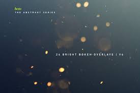 Sunlight rays effect with lens flare effect illustration. Bright Bokeh Overlays V4 In Graphics On Yellow Images Creative Store
