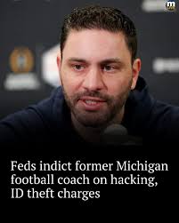🔗: https://l.mlive.com/buahve Former Michigan assistant football coach  Matt Weiss was indicted Thursday in federal court in Detroit, charged with  14 counts of unauthorized access to computers and 10 counts of aggravated  identity