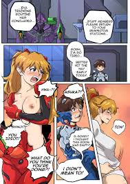 Evangelion Crossdressing Comic Porn HD