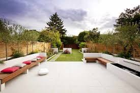 Long Thin Garden Modern Garden Design Contemporary Garden Design Modern Garden