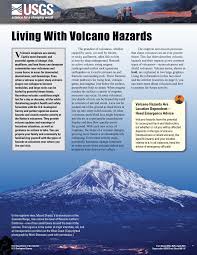 Pdf Living With Volcano Hazards