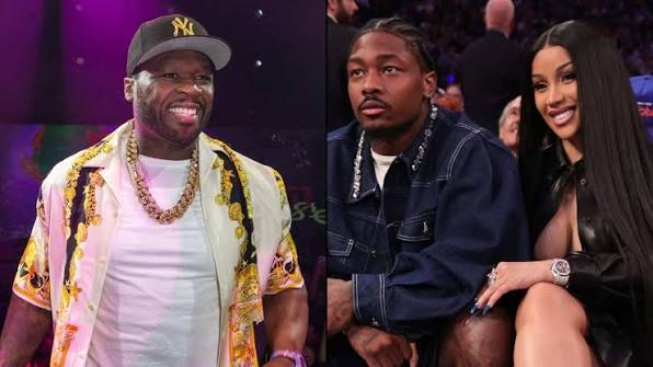 50 Cent Jokes About Cardi B and Stefon Diggs' Rumored Breakup: 'Lost This B*tch  and the Super Bowl' READ MORE: https://www.complex.com/music/a/alex-ocho/50- cent-jokes-cardi-b-stefon-diggs-rumored-breakup