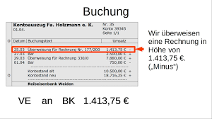 Ausgangsrechnung buchen skr03,ausgangsrechnung definition,zahlungseingang buchen,eingangsrechnung ausgangsrechnung unterschied,buchungssatz eingangsrechnung. Buchen Von Belegen 3 Von 4 Der Kontoauszug Youtube