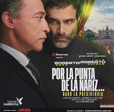 Ya viene el gran estreno de una gran puesta en escena, POR LA PUNTA DE LA  NARIZ, protagonizada por nuestro gran actor, el maestro ROBERTO SOSA  @robertososamx y el Actor Luis Roberto