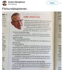 It takes an enormous amount of courage to speak out. 5 Saker Om Janne Andersson Som Du Formodligen Inte Visste