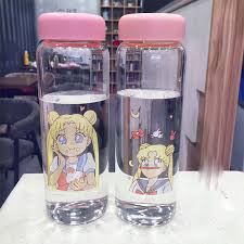 In a broad selection comprising distinct colors, styles, and sizes. Anime Sailor Moon Water Bottle Cosplay Transparent Glass Cup Portable Travel Bottle Halloween Christmas Gift Cartoon Prop Gift Costume Props Aliexpress
