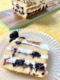 Blackberry Icebox Cake Icebox Cake Icebox Cake Recipes Cake Recipes
