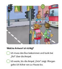 Arbeitsblätter verkehr straßenverkehrsregeln in der grundschule. Bus Fahren Im Unterricht Vms Verkehrswacht Medien Service Gmbh
