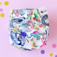 Designer Bums Not Like Other Mamas Art Pop All In Two Cloth Nappy Yet Another Stunning Hand Illustrated Cloth Pop Art Hand Illustration Modern Cloth Nappies