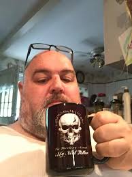 Good Afternoon enjoying my coffee in my new mug