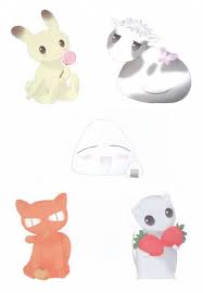 Rabbit Cow Cat Rat And Onigiri Fruits Basket Manga Fruits Basket Anime Fruit Basket Anime