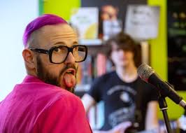 So excited to have Evan back for another show before he heads off to the  big city to follow his dreams! SCHOOL OF ROCK opens tomorrow!!! 🎸 EVAN  MEARES (Snake/Mr. Woodard/Ensemble), is