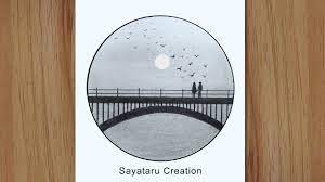 Nose drawing painting & drawing drawing faces drawing tips drawing ideas drawings of eyes face proportions drawing croquis drawing amazing drawings cool drawings pencil drawings amazing art crayons pastel landscape drawings sunset landscape color pencil art love art. Sunset Scenery Drawing In Pencil For Beginners Step By Step Youtube