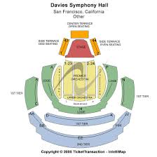Davies Symphony Hall Seating Chart Davies Symphony Hall