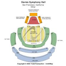 davies symphony hall seating chart davies symphony hall