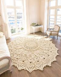 Grosser Hakelteppich Runder Teppich 118 Zoll Deckchen Teppich Garn Lace Mat Rustikale Kinderzimmer Teppich In 2020 Gehakelter Teppich Teppich Teppich Kinderzimmer
