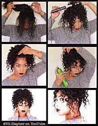 Rihanna Hair Tutorial By Vii Slayher 1 Separate Your Hair Into Two Sections To Create Bangs And A Messy Rihanna Hairstyles Hair Tutorial Messy High Ponytails