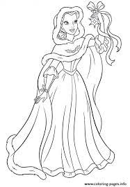 Print Princess Christmas 06 Coloring Pages Disney Princess Coloring Pages Princess Coloring Pages Disney Princess Colors