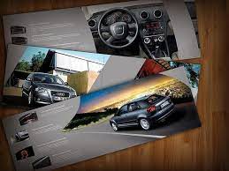 Audi Brochure On Behance Brochure Audi Leaflet Design