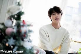 Bts's jin already missed army and after the exclusive sleepover . Vlive X Dispatch Update With Bts S Jin Rm For Behind The Scenes Of Christmas Photoshoot 181227 Kpopping