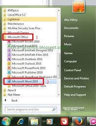 Terampil Office Langkah Langkah Membuka Dan Menutup Microsoft Word Lengkap