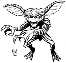 Gremlins Coloring Pages Gremlins Art Coloring Pages Halloween Coloring Pages