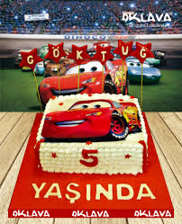 Simsek Mcqueen Dogum Gunu Pasta Mcqueen Dogum Gunu Pasta
