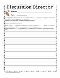 Xafter the literature circle, students complete a reflection. Literature Circle Worksheets