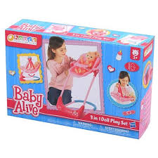 Baby Alive Swing High Chair Combo Baby Alive Dolls Baby Alive Baby Doll Accessories