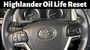 How to reset toyota maintenance light highlander. 2014 2019 Toyota Highlander How To Reset Oil Life Light Clear Maintenance Required Soon Youtube