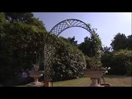 How to make a watermelon garden arch trellis from a cattle panel. Garden Arches By Harrod Horticultural Youtube