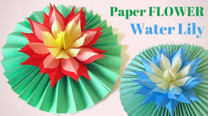 как сделать 3д открытку своими руками на 8 марта Cvety Iz Bumagi Kak Sdelat Lotos K 8 Marta Svoimi Rukami Vodyanaya Liliya Paper Flowers Paper Crafts Diy Paper Flower Bouquet