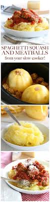 Want A Healthy Low Carb Dinner With Almost No Prep Work Let Your Crockpot Do All The Cooking Wh Cooker Recipes Healthy Low Carb Dinners Slow Cooker Spaghetti