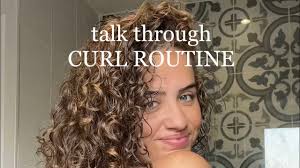 Simple Curly hair routine