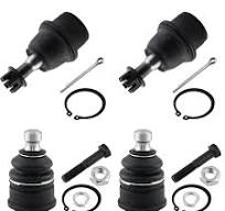 Amazon.com: MotorbyMotor 4pc Front Upper & Lower Ball Joint ...