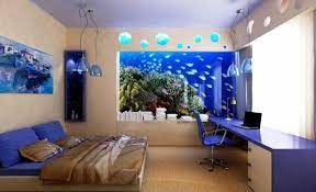 Aquarium Decor Ideas For Bedroom Real House Design Relaxing Bedroom Bedroom Decor Bedroom Interior