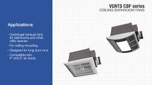 Bathroom fans are essential for removing moisture and bad odors from the bathrooms in your home, thus preventing the growth of mold and mildew. Ceiling Bathroom Fans Vents Cbf Series Official Vents Website