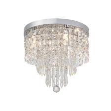 We recognise that no single chandelier will suit all spaces, and therefore our range includes several fittings which are adjustable in height to suit tall ceilings as well as low ones. 4 Light Bathroom Ceiling Light Polished Chrome