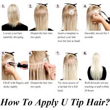Many hair salons offer hair extensions for sale. How To Apply Nail U Tip Hair Extensions Mrshair Hot Fusion Pre Bonded Hair Extension Ker Pre Bonded Hair Extensions Black Hair Extensions I Tip Hair Extensions