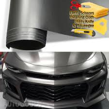 In the end, both are good options to consider for anyone who is looking to renovate their homes. 24 X 60 Satin Matte Chrome Metallic Dark Gray Vinyl Film Wrap Air Bubble Free Ebay