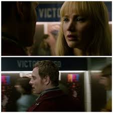 In X-Men: Days of Future Past (2014), there is an advert for a Victor Hugo  play. Victor Hugo wrote Les Miserables, which Hugh Jackman starred in as  Jean Valjean in a 2012