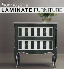 To paint laminate furniture you will need the following supplies just brought home my first project. How To Paint Laminate Furniture Tips Forrent