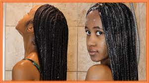 Since knotless typically braids start with your real hair, you'll have more access to your scalp, which should make upkeep easier. How I Wash And Maintain Knotless Box Braids Youtube