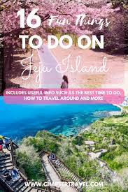 Jeju Island Is A Beautiful Paradise On The Coast Of South Korea Besides Being The Largest Island In The Country J Korea Travel Jeju Island South Korea Travel