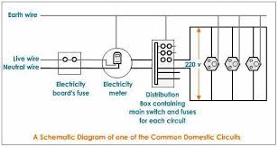 This is often labeled and it highlights the varying components of the board as well as providing a short description on how these parts are used. Draw A Schematic Labelled Diagram Of A Domestic Circuit Which Has A Provision Of A Main Fuse Power Brainly In